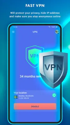 Antivirus - Cleaner + VPN android App screenshot 2